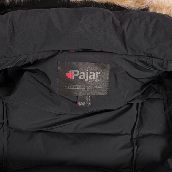 Pajar Canada Black Long Down Parka Size US Small - Picture 10 of 13